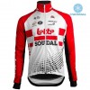 Tenue Maillot M/L + Collant à Bretelles 2019 Lotto Soudal Hiver Thermal Fleece N001